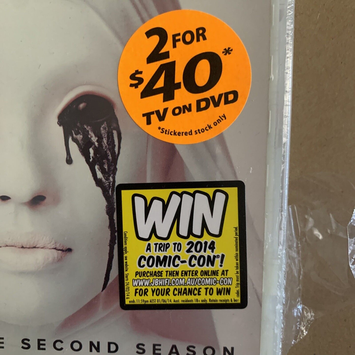 DVD AMERICAN HORROR STORY ASYLUM Season 2 2013 R4 Cult TV Seres NEW Sealed