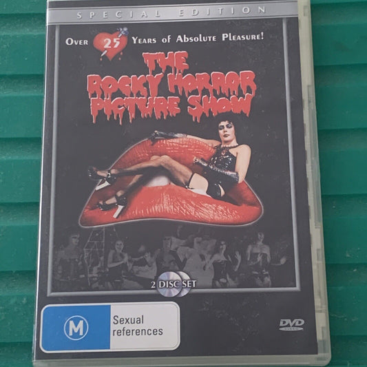 DVD 25 Years THE ROCKY HORROR PICTURE SHOW Special Edition AUS R4 2 Disc CULT