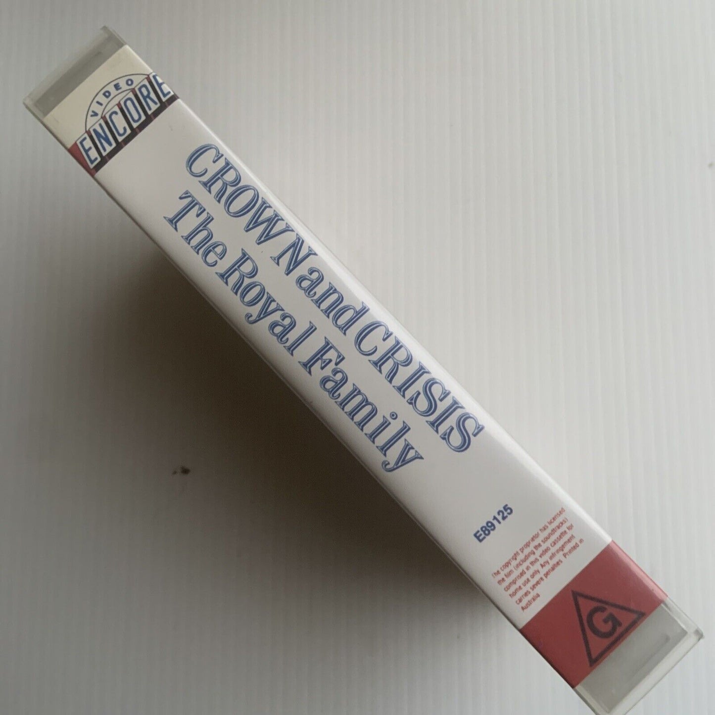 Rare VHS CROWN and CRISIS The Royal Family Queen Victoria to Elizabeth II Video