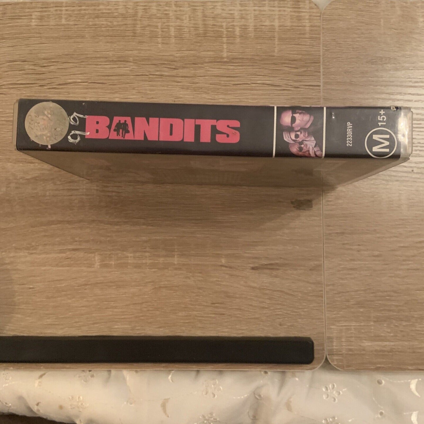 Rare VHS BANDITS Bruce Willis Cate Blanchett Video 2001 Action Comedy Big Box