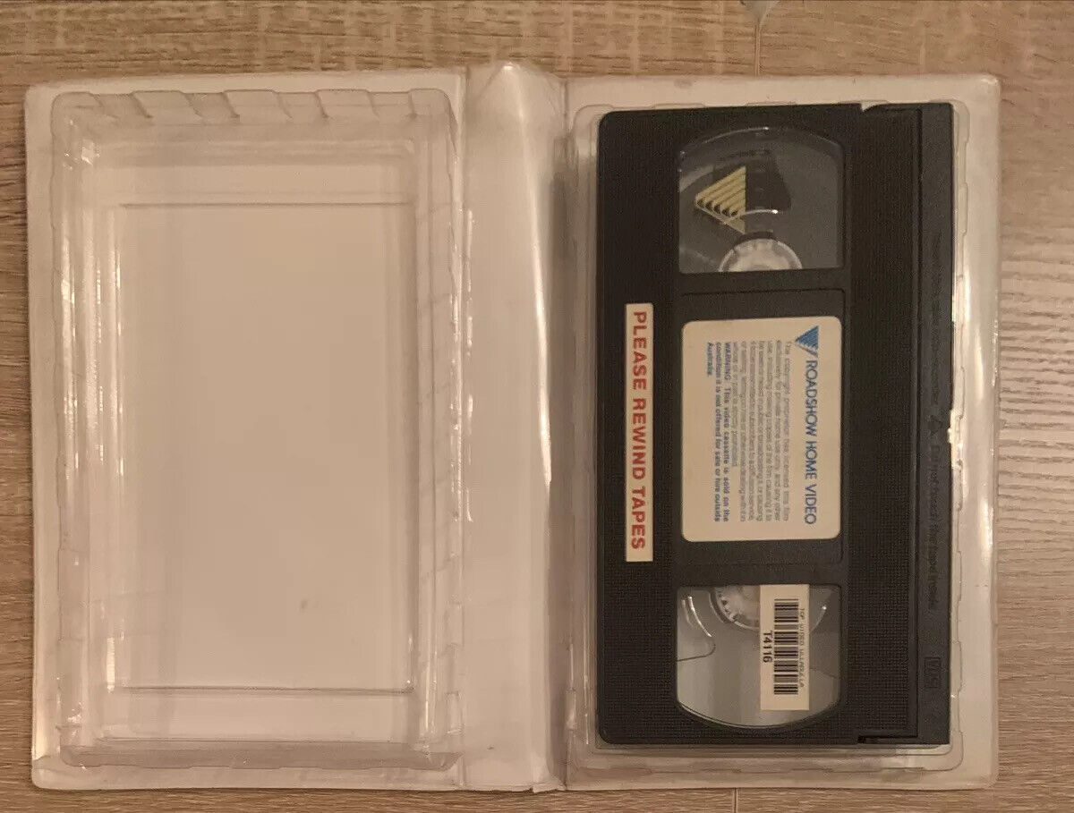 Rare VHS LITTLE BIG LEAGUE Jason Robards Luke Edwards Video Clamshell Big Box
