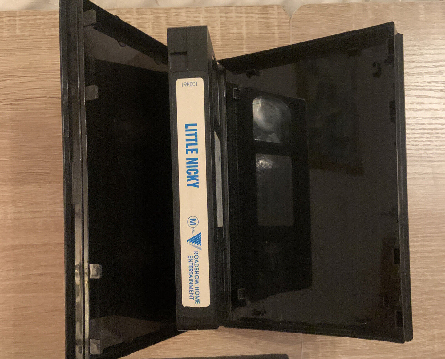Rare VHS LITTLE NICKY Adam Sandler Rhys Ifans SCI FI Comedy UFO 2001 Video Tape