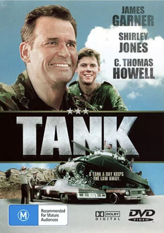 DVD TANK James Garner Shirley Jones Thomas Howell MILITARY ARMY ACTION NEW Seal