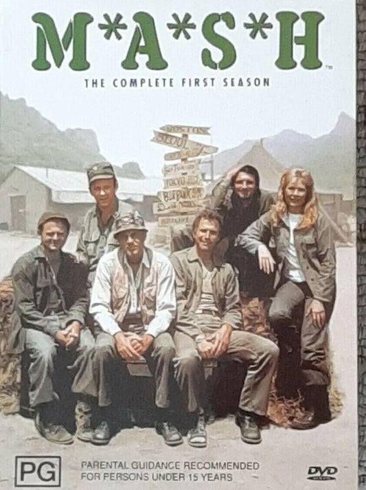 DVD MASH Complete Season 1 One Boxed 3 DISC Set 2003 R4 Army TV Series