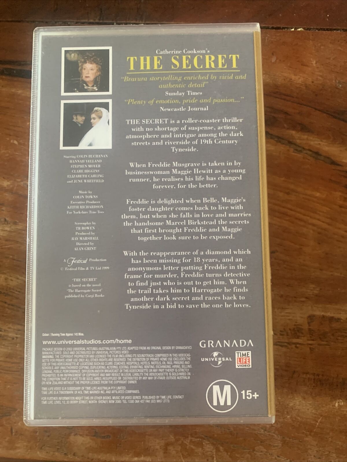 VHS The Cookson Collection THE SECRET Catherine Cookson Video Tape 2 PK Thriller