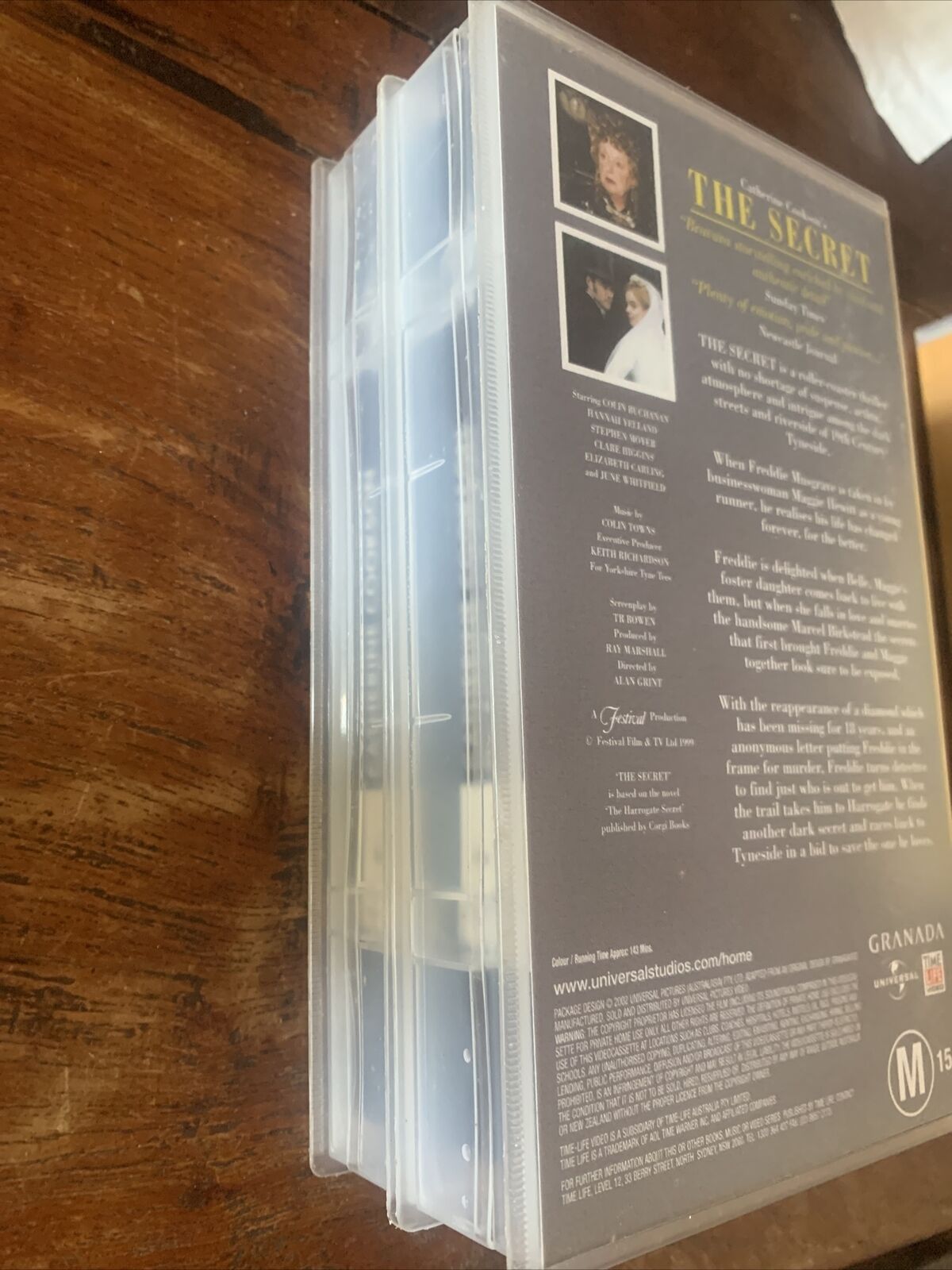 VHS The Cookson Collection THE SECRET Catherine Cookson Video Tape 2 PK Thriller