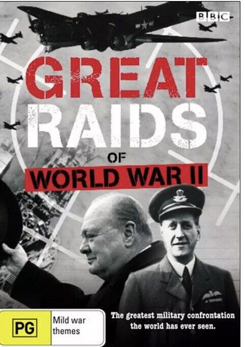 DVD GREAT RAIDS OF WORLD WAR II Re-enactments 139 mins Military Sealed NEW