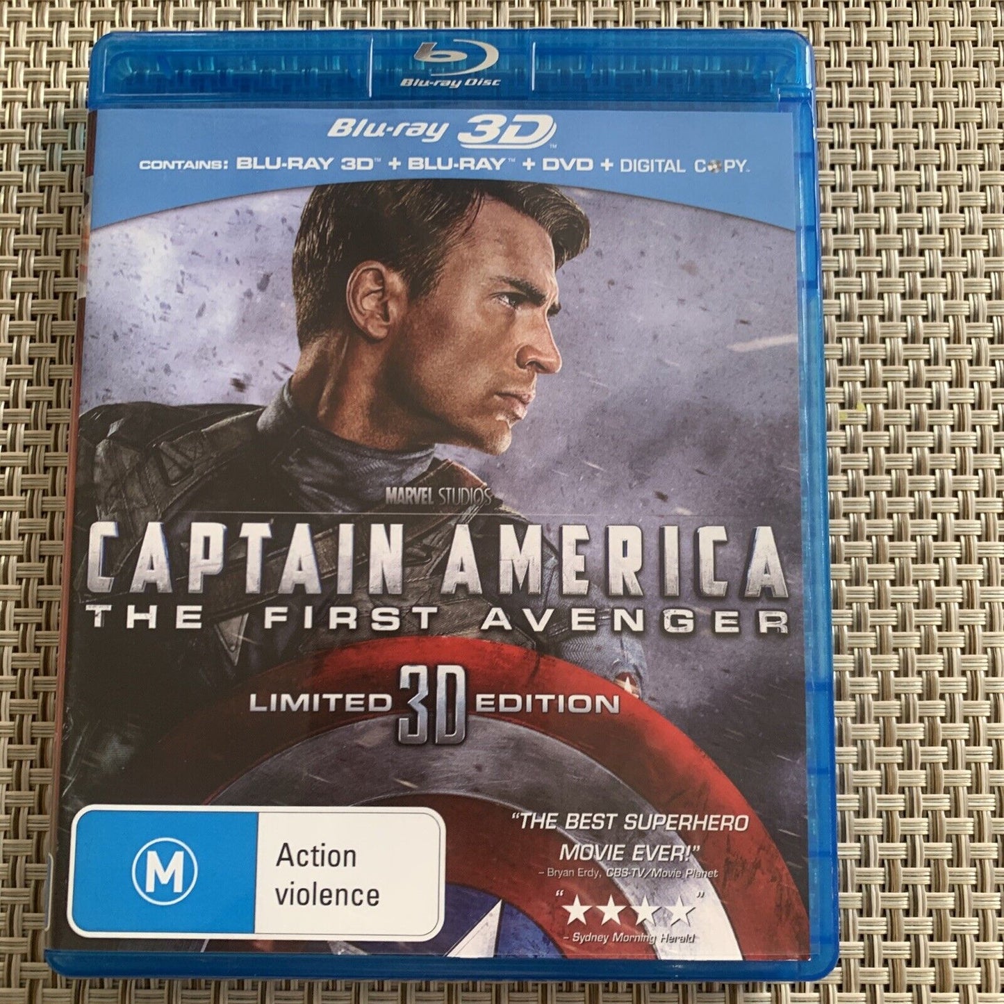Blu-Ray CAPTAIN AMERICA the First Avenger Limited 3D Edition 3 Disc Set Complete