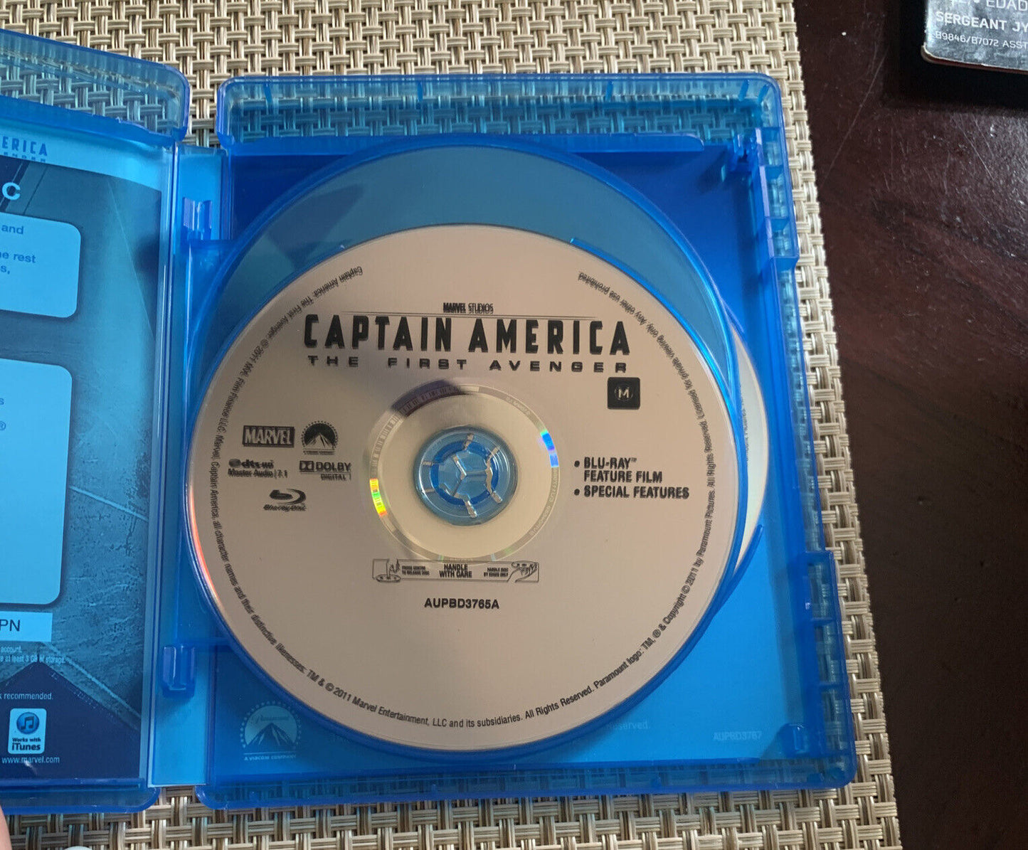 Blu-Ray CAPTAIN AMERICA the First Avenger Limited 3D Edition 3 Disc Set Complete