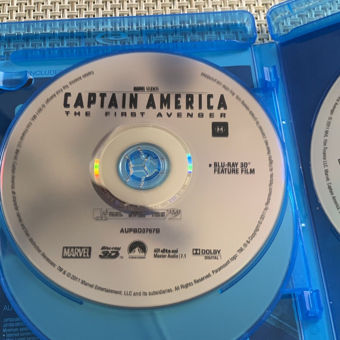 Blu-Ray CAPTAIN AMERICA the First Avenger Limited 3D Edition 3 Disc Set Complete