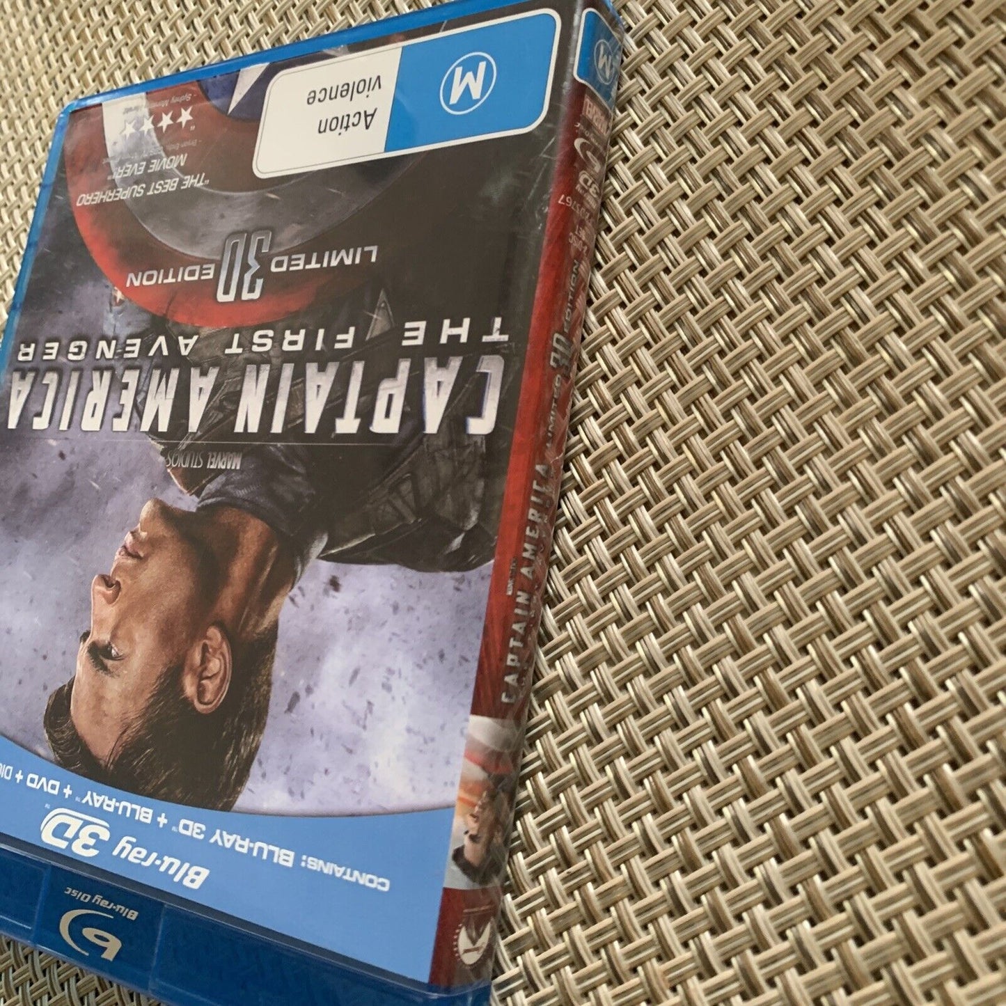 Blu-Ray CAPTAIN AMERICA the First Avenger Limited 3D Edition 3 Disc Set Complete