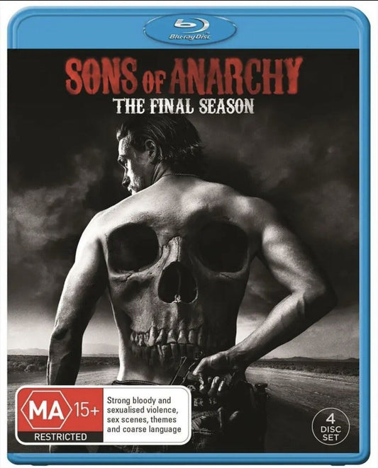Blu-Ray SONS OF ANARCHY The Final Season 7 RB Blu-Ray DVD Sealed NEW