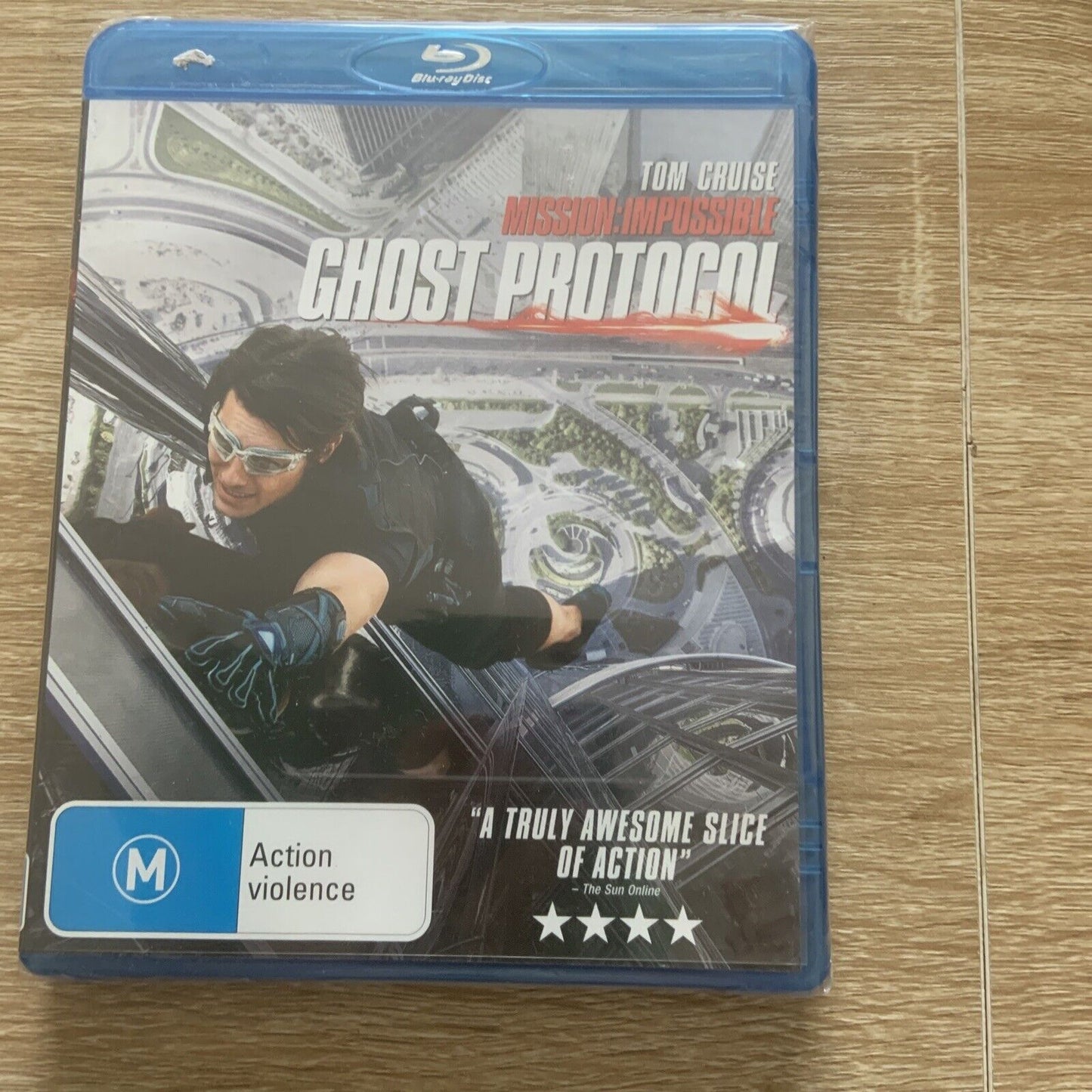 Blu-Ray MISSION IMPOSSIBLE Ghost Protocol Action Movie Tom Cruise Sealed NEW