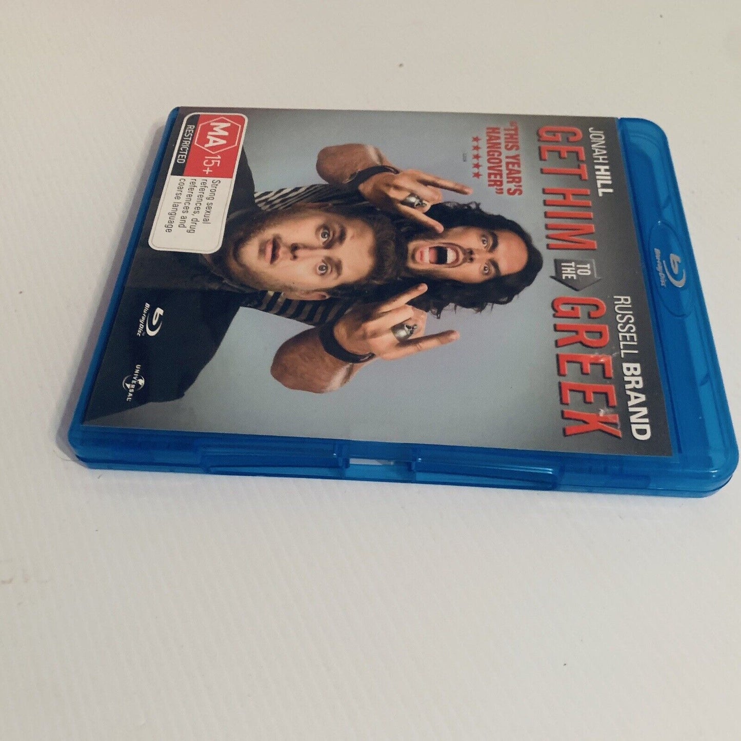 Blu-Ray GET HIM TO THE GREEK Jonah Hill Russell Brand Movie Comedy