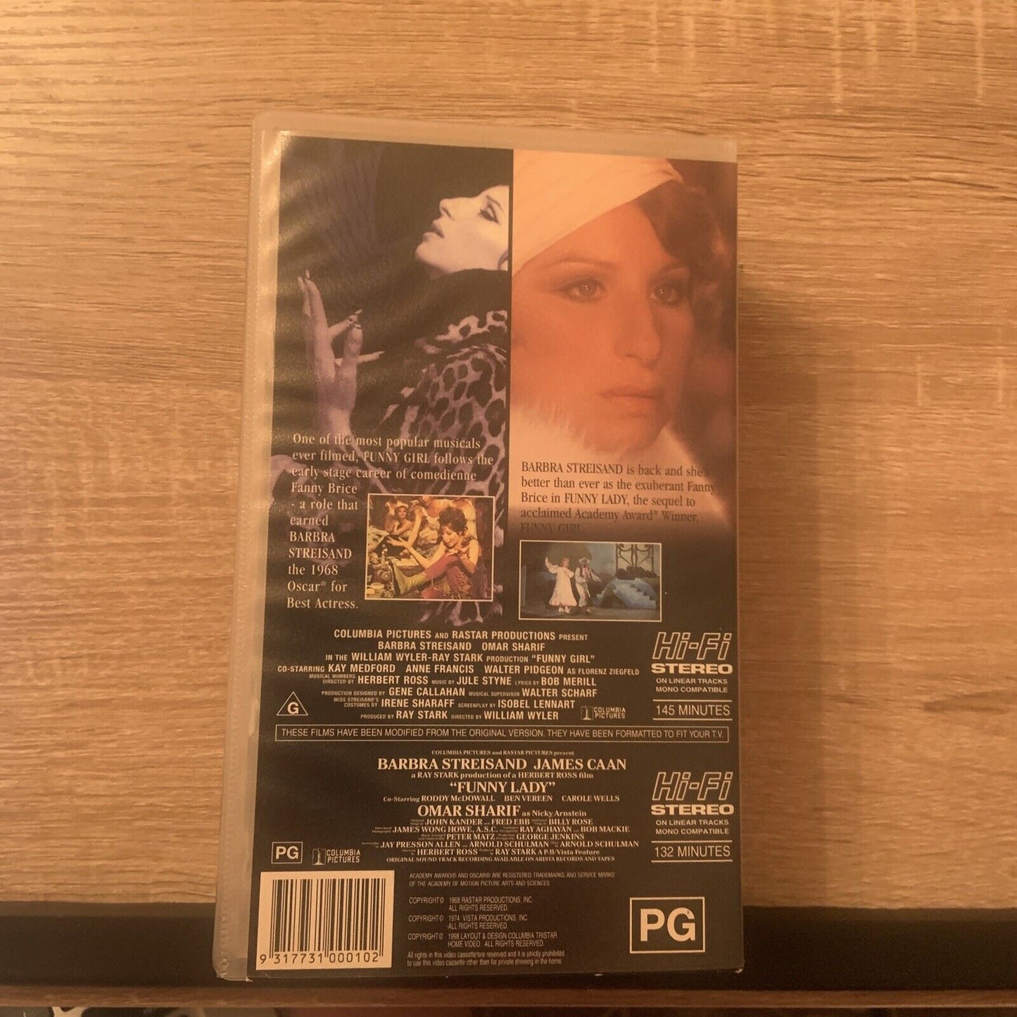 2 VHS BARBRA STREISAND Broadway Collection FUNNY GIRL FUNNY LADY Collectors NEW