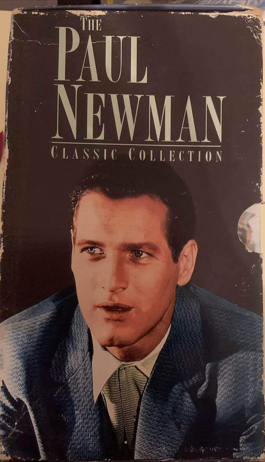 3 VHS Set THE PAUL NEWMAN Classic Collection Movie Film WESTERNS Slipcase