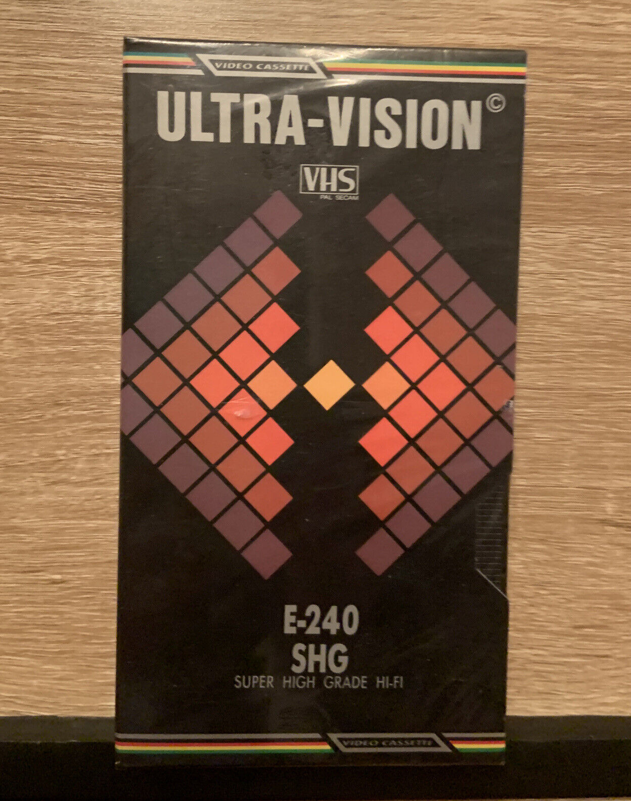 BLANK VHS ULTRA-VISION 4Hr  E-240 SHG HI-FI Video Cassette Tape Sealed Japan NEW