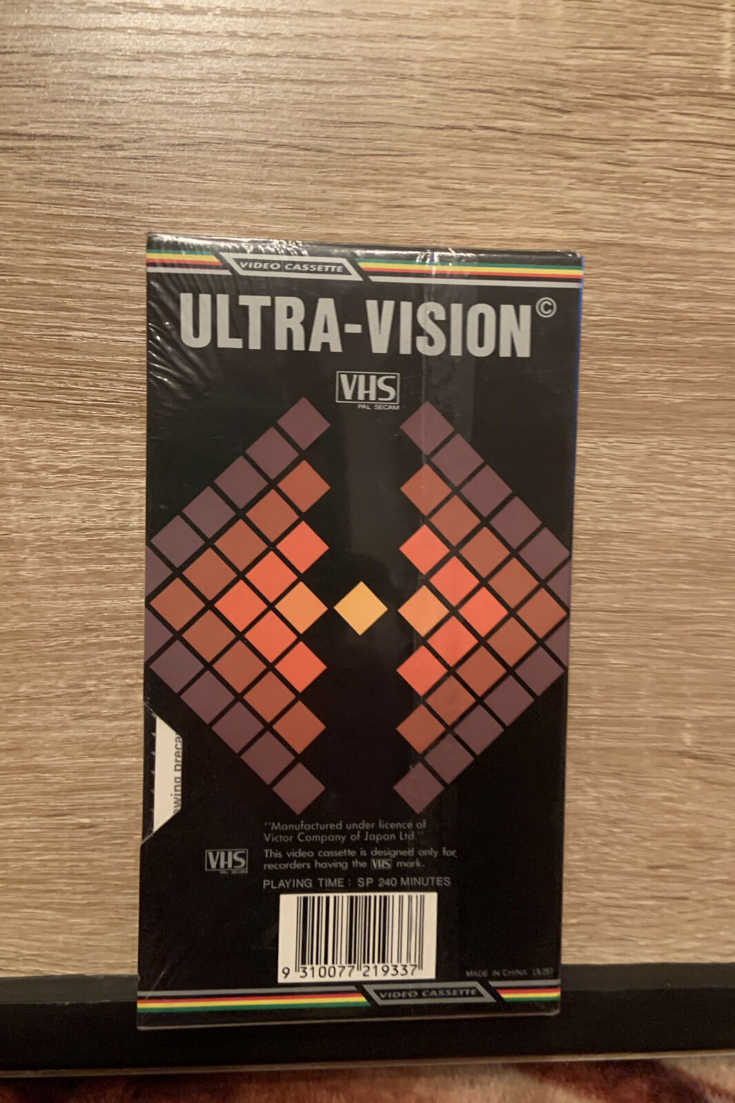 BLANK VHS ULTRA-VISION 4Hr  E-240 SHG HI-FI Video Cassette Tape Sealed Japan NEW