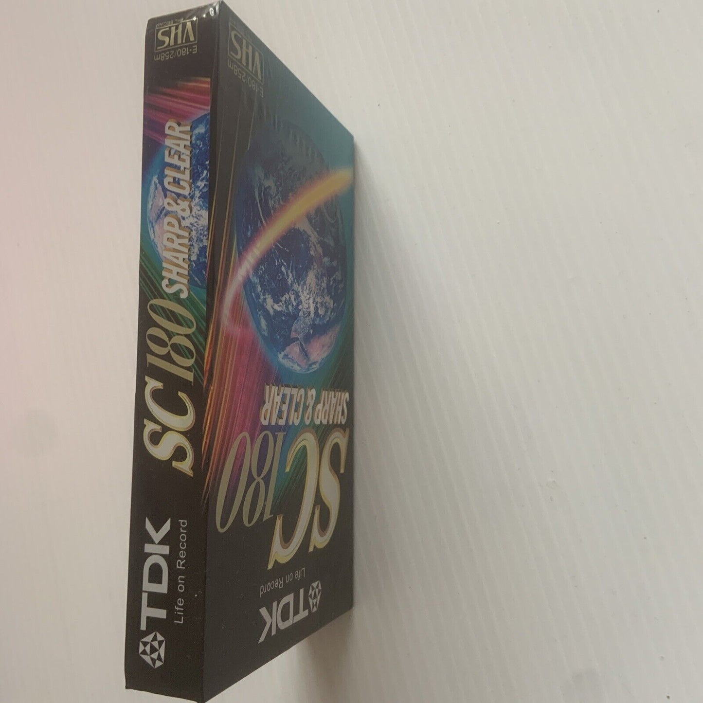 BLANK VHS 1 x TDK SC180 Video Cassette Tape Sharp & Clear Sealed NEW