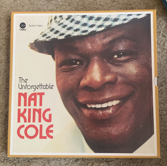 Vinyl LP X6 Box Set The Unforgettable NAT KING COLE 198 Song Compilation Capitol