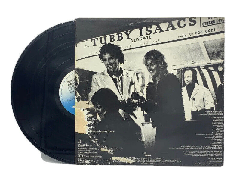 Vinyl LP  RICHARD DIGANCE Commercial Road ORIGINAL 1979 Australian Press 12"