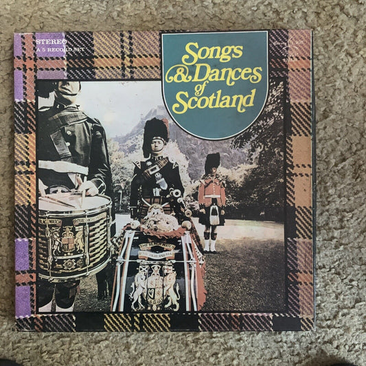 Vinyl LP 5 Set SONGS & DANCES OF SCOTLAND Murray Hill Stereo 920336 USA NEW