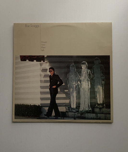 Vinyl LP Boz Scaggs DOWN TWO THEN LEFT Music Album Record 11 TRACKS  1977