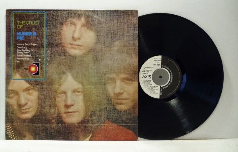 Vinyl LP HUMBLE PIE The Crust Of Humble Pie AXIS Records Australia 1983 12"