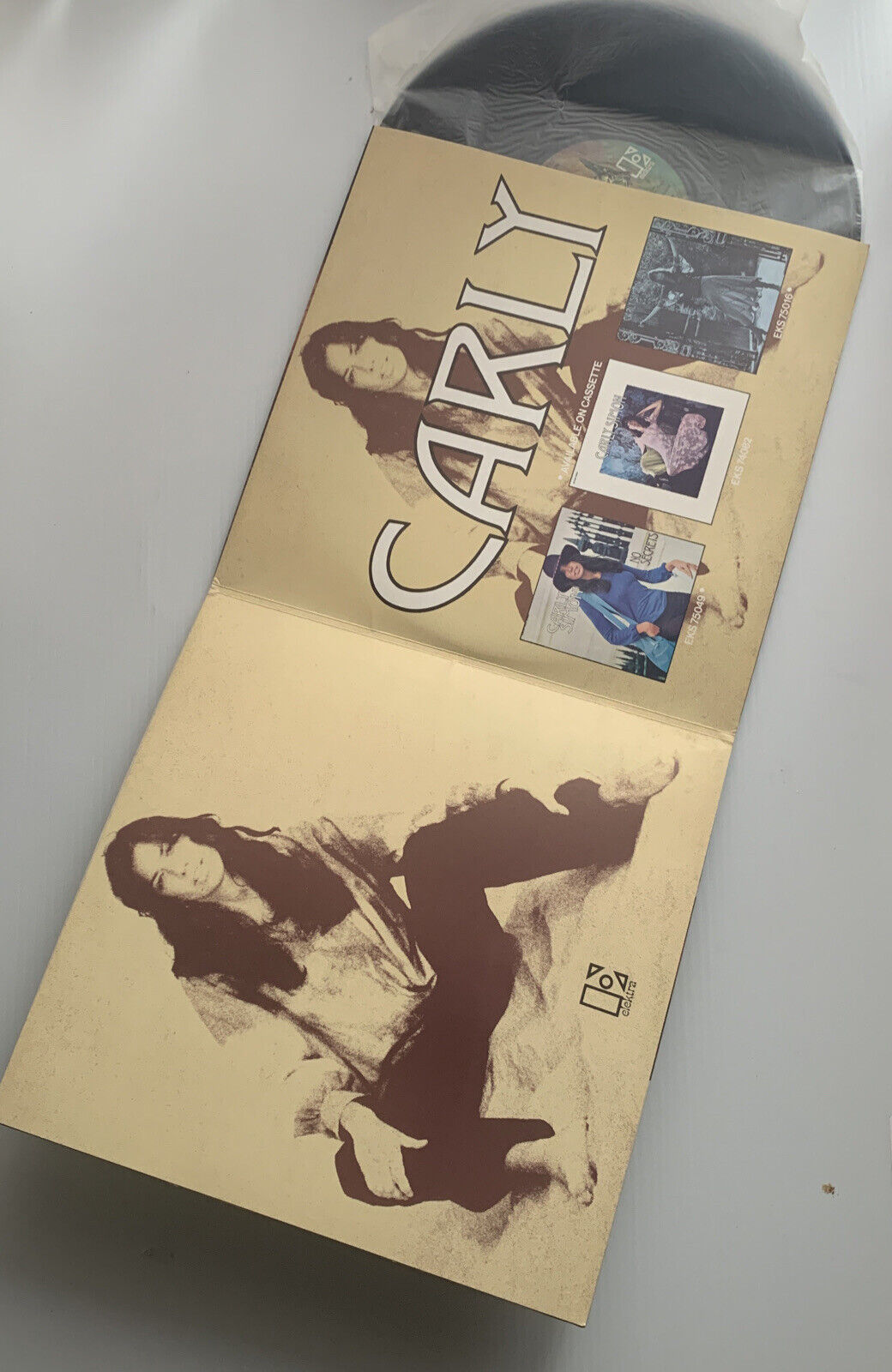 Vinyl LP NO SECRETS Carly Simon Record Music Album EKS 75049 1972 USA Promo