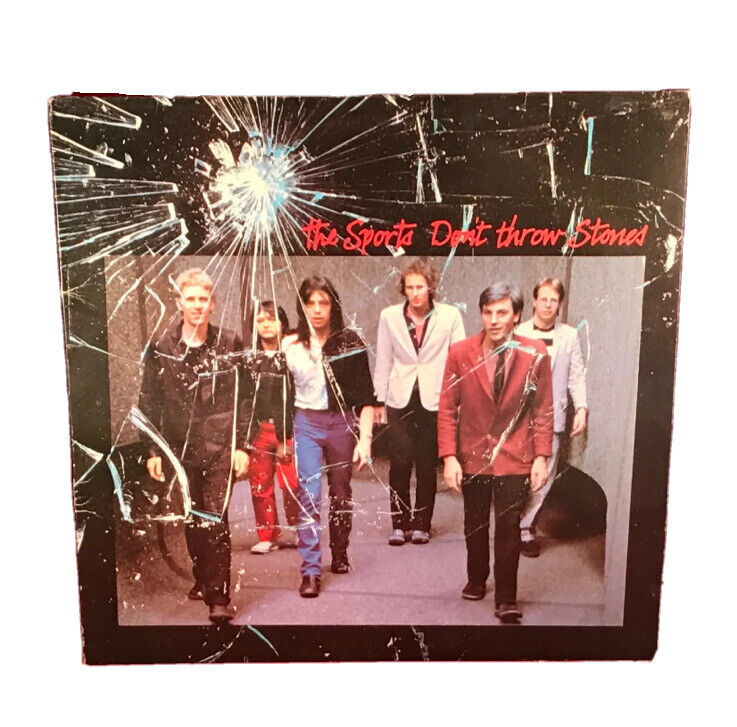 Vinyl LP THE SPORTS Don't Throw Stones 1979 UK  Sir Pete Solley Gudinski Record