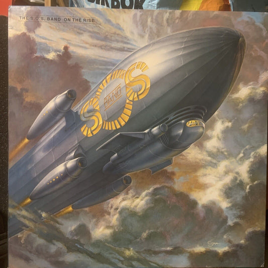 Vinyl LP S.O.S. SOS Band On the Rise 12” Funk Funky Soul Stereo 1983 Record