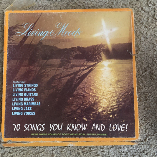 Vinyl LP  x 7 Box Set LIVING MOODS 70 songs you know and love RCA Australia