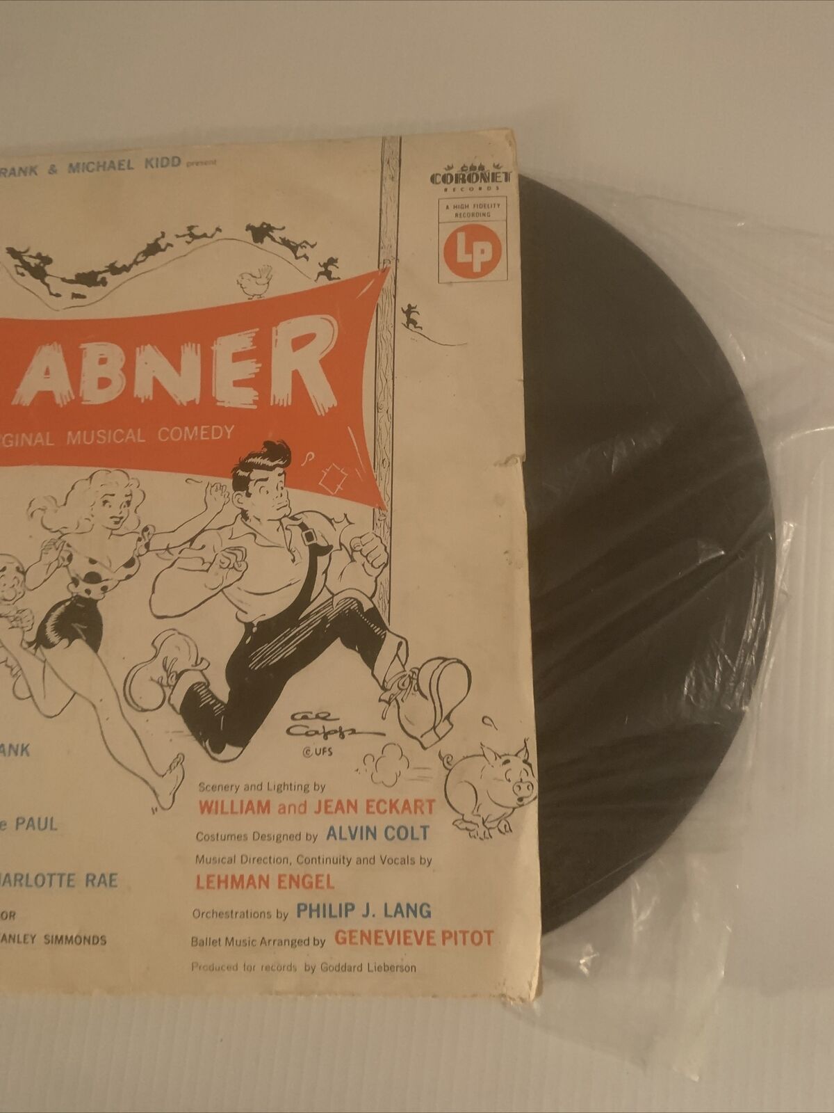 Vinyl LP Record Soundtrack LIL ABNER ORIGINAL Music Comedy COLUMBIA KLL560 Vtg