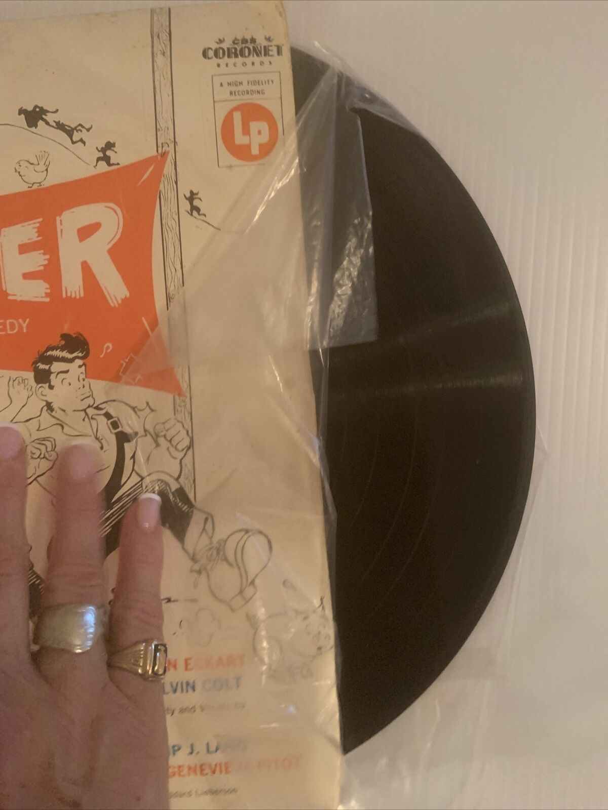 Vinyl LP Record Soundtrack LIL ABNER ORIGINAL Music Comedy COLUMBIA KLL560 Vtg