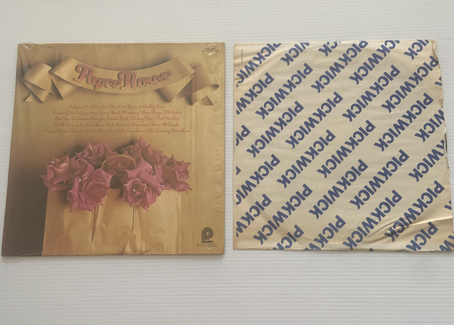 Vinyl LP  9 Tracks Various PAPER ROSES RCA CAMDEN 0533 Pickwick RARE Record