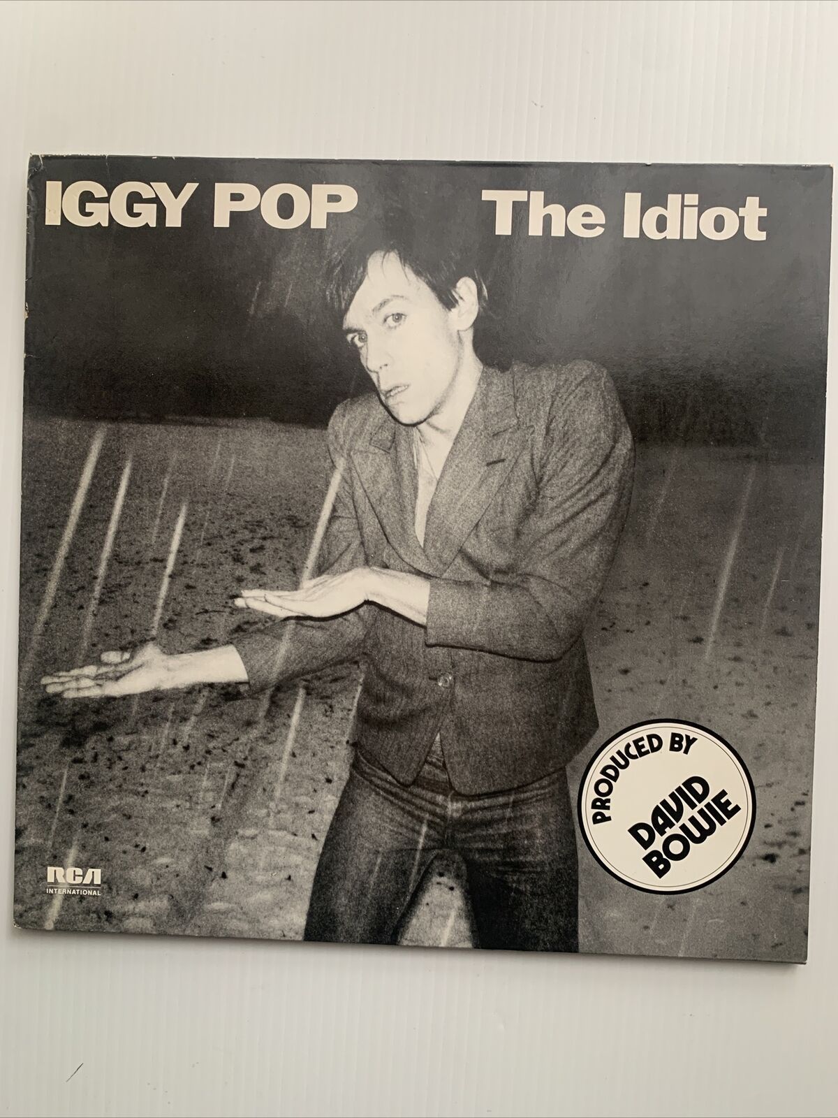 Vinyl LP IGGY PO The Idiot RCA ‎LC0316 Record Reissue 1977 Germany David Bowie