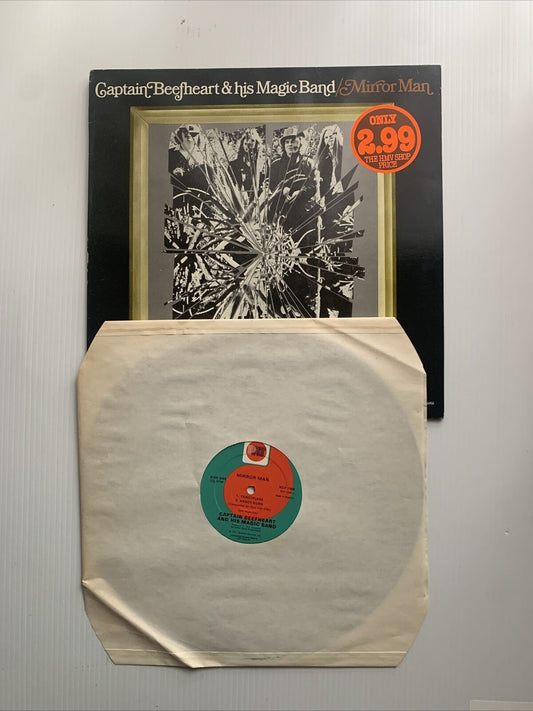 Vinyl LP  Captain Beefheart & Magic Band MORROR MAN 1971 Record PRT Release 1982