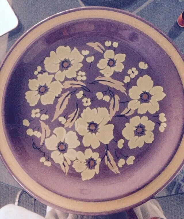 8x MITANO  Dinner Plates 27cm Cosmopolitan IRONSTONE Vintage Gardenias Japan