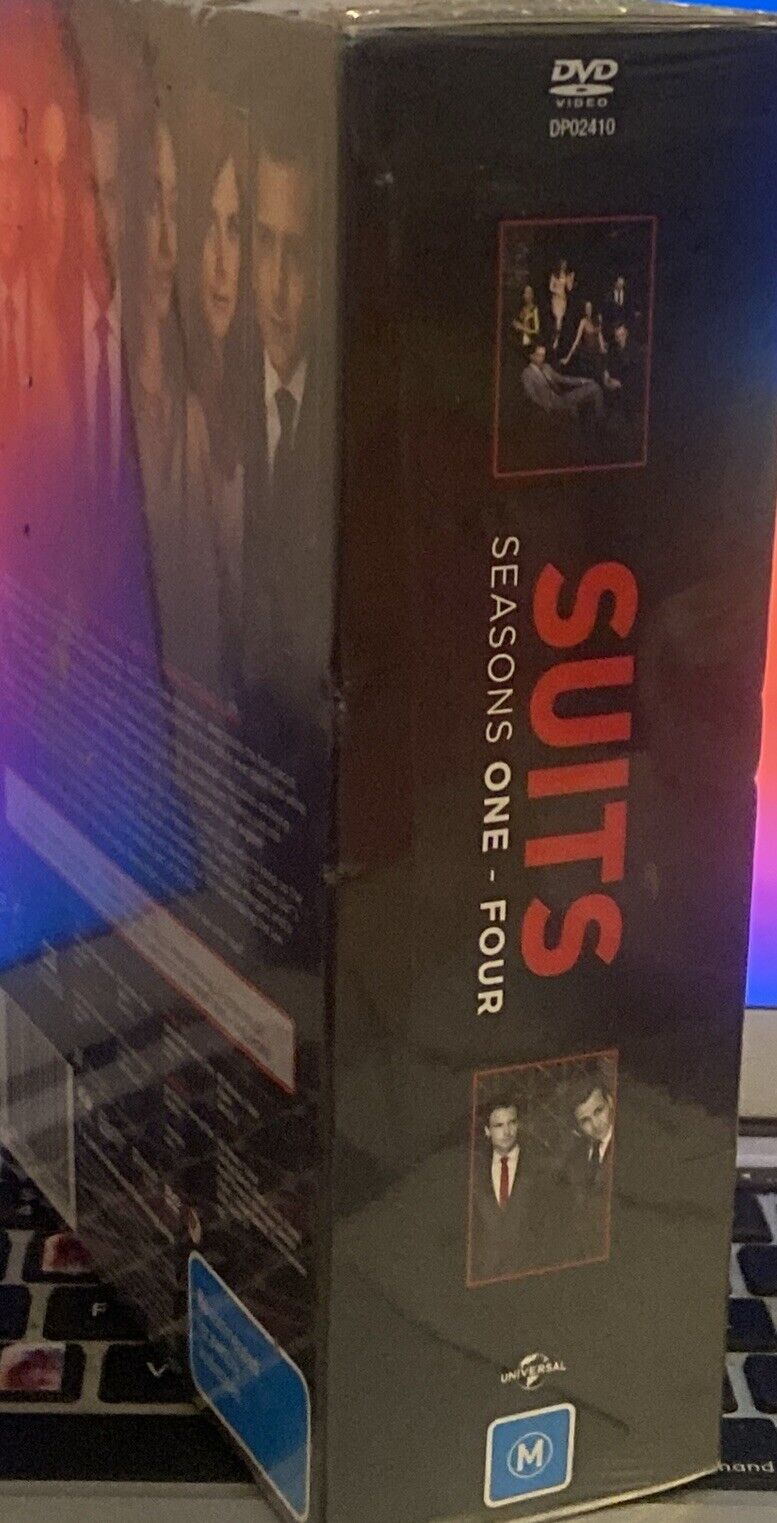 DVD SUITS Season 1 - 4 Boxset 2015 Megan Markle 60 Ep Sealed NEW TV Series