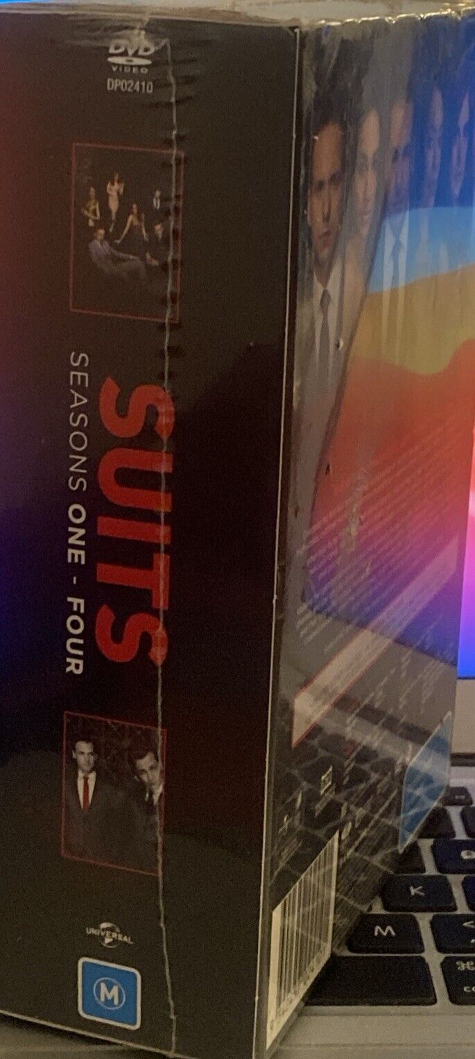 DVD SUITS Season 1 - 4 Boxset 2015 Megan Markle 60 Ep Sealed NEW TV Series
