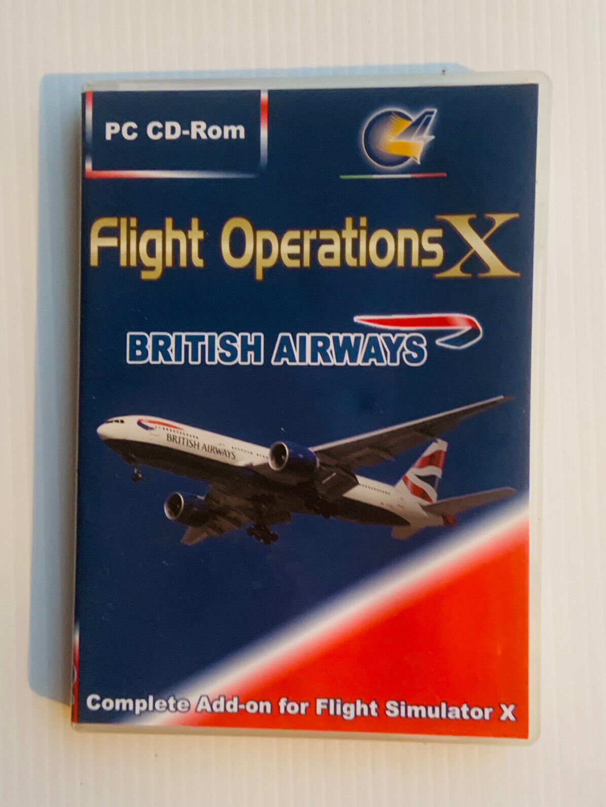 PC CD Rom FLIGHT OPERATIONS X British Airways Complete AddOn Flight Simulator X