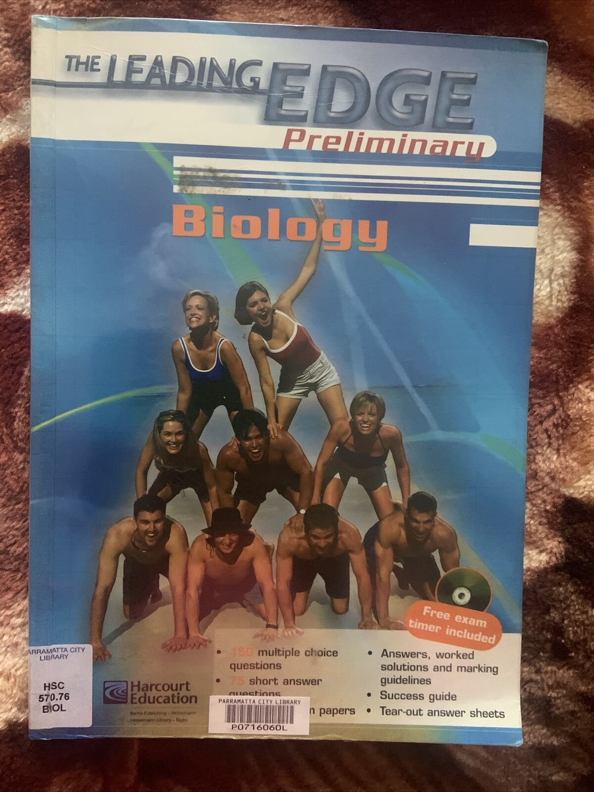 PC CD Rom THE LEADING EDGE HSC Biology by Harcourt Education Lg PB 2004 Windows