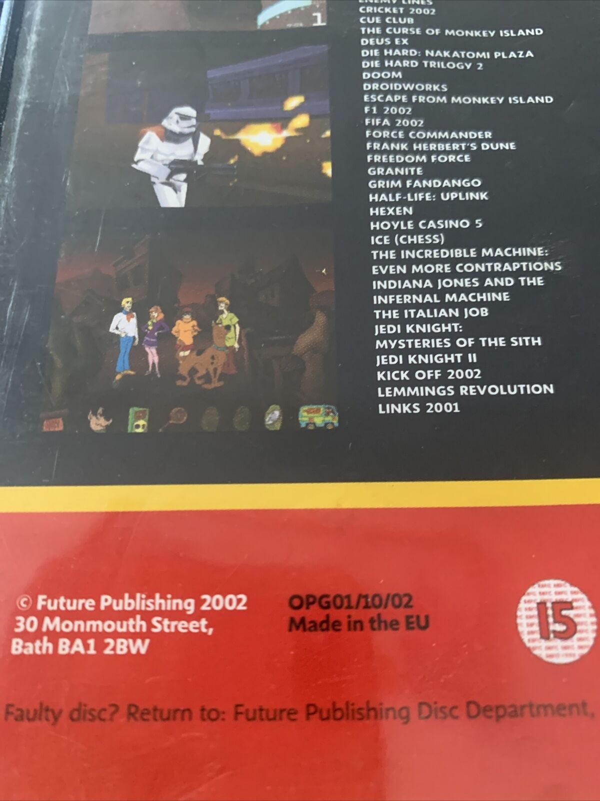 PC DVD ROM 101 PC Games Vol 1 Future Publishing 2002 Best Game Demos Ever Made