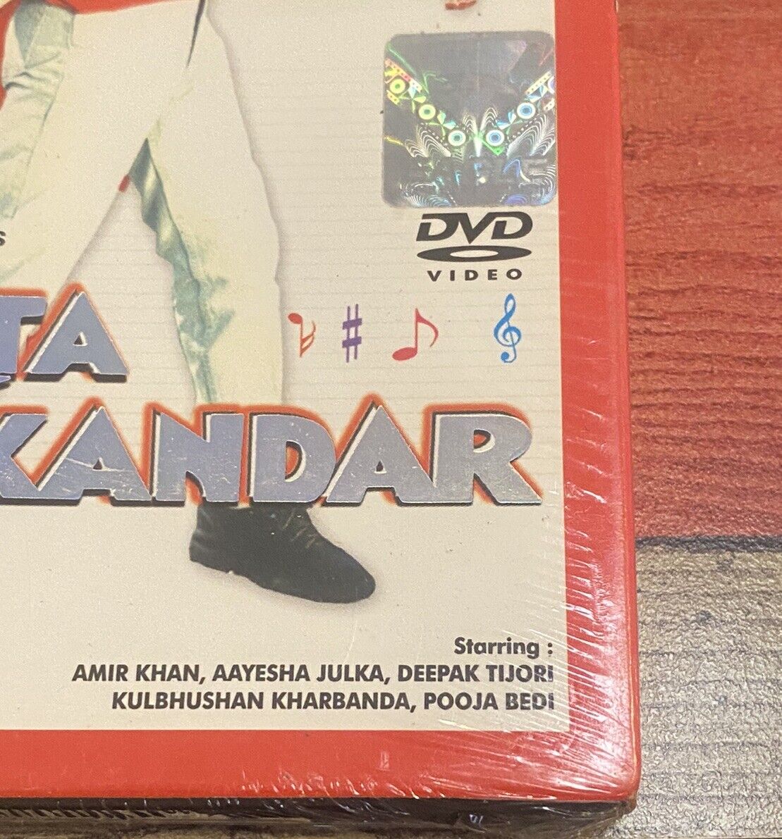 DVD Jo Jeeta Wohi Sikandar Bollywood Amir Khan Aayesha Julka 1992 Sealed NEW