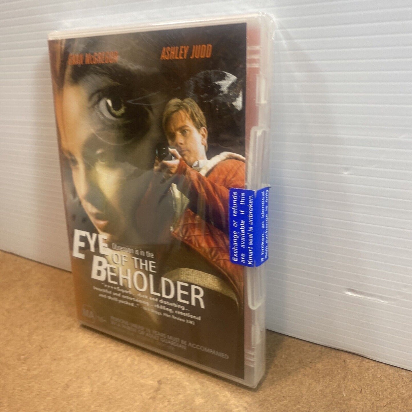 DVD EYE OF THE BEHOLDER R4 Ewan McGregor Patrick Bergin Ashley Judd  Sealed NEW