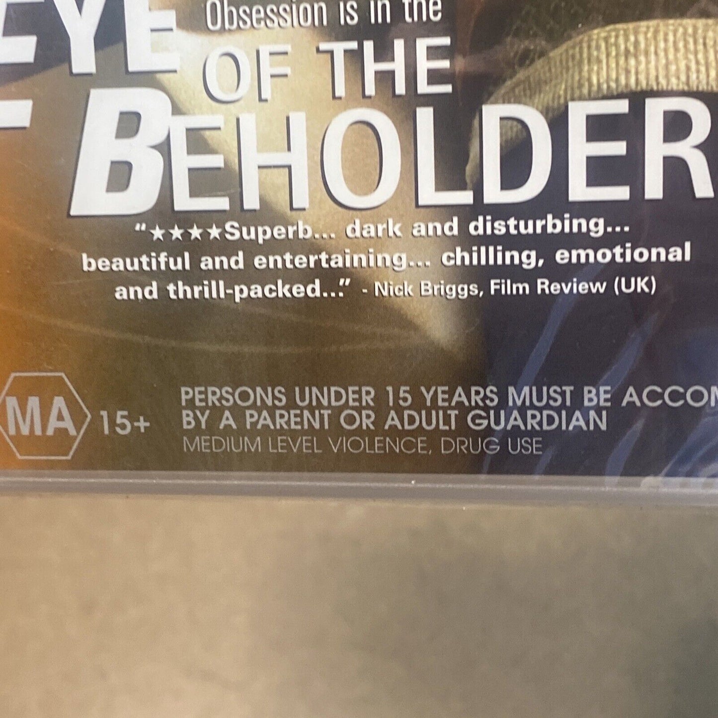 DVD EYE OF THE BEHOLDER R4 Ewan McGregor Patrick Bergin Ashley Judd  Sealed NEW