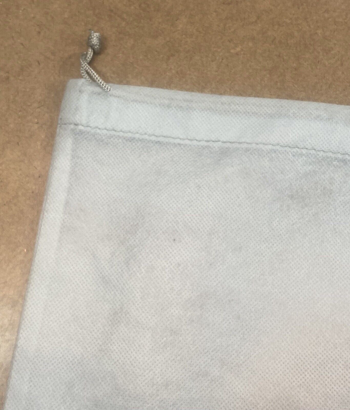 OROTON Grey Fabric Drawstring Bag Dust Cover Logo 55x40cm Small Holes See Pics