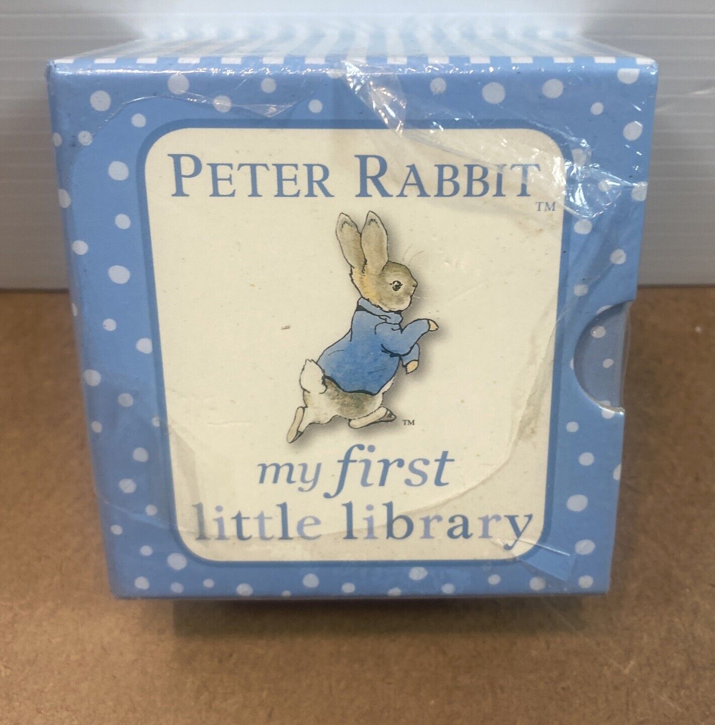 Beatrix Potter PETER RABBIT My First Little Library 4 Board Books Box Sealed NEW
