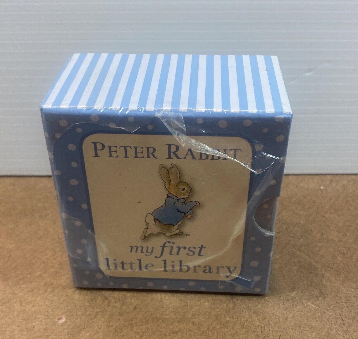 Beatrix Potter PETER RABBIT My First Little Library 4 Board Books Box Sealed NEW