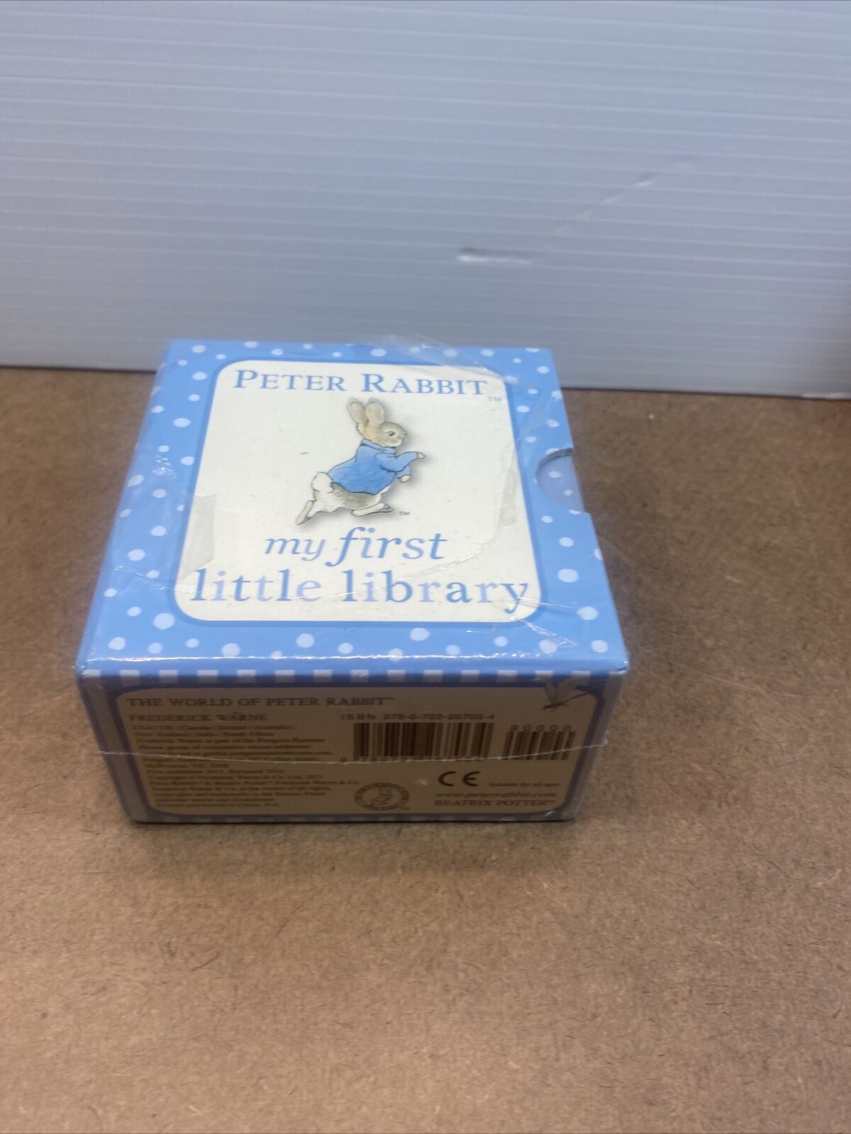 Beatrix Potter PETER RABBIT My First Little Library 4 Board Books Box Sealed NEW